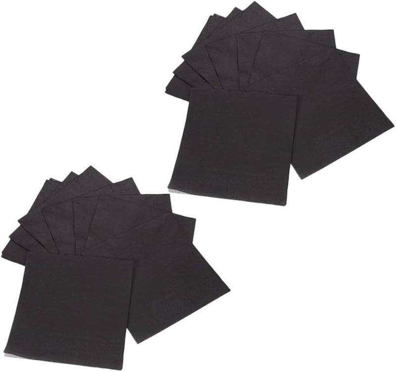 Prettyzoom 25 حزمة مناديل غداء زخرفية ناعمة وماصة لحفلات أعياد الميلاد والزفاف - Image 1